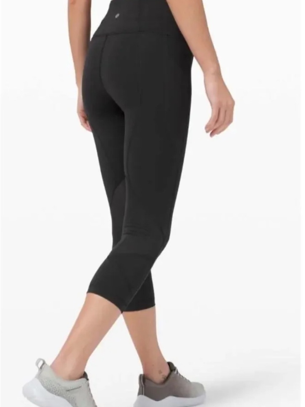 Lululemon Pace Rival High-Rise Crop Black Leggings Sz 6